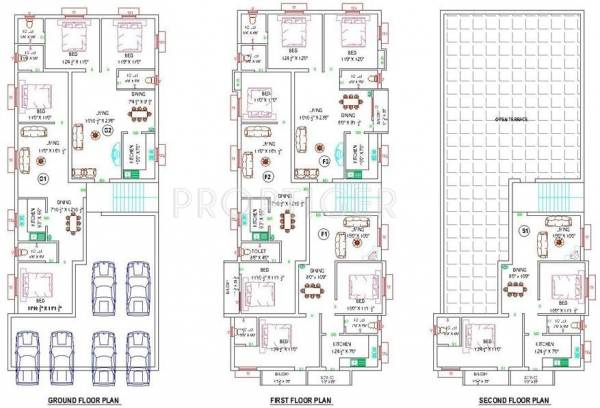 Images for Cluster Plan of Perfect Builders Pearl