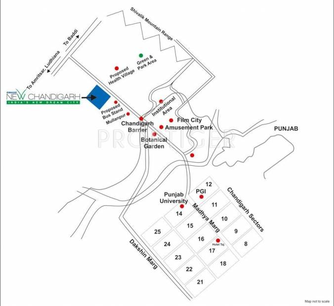  cassia Images for Location Plan of Omaxe Cassia