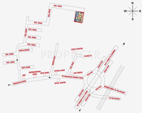  avenue Images for Location Plan of LS Avenue
