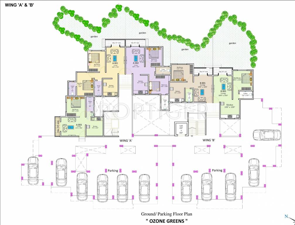 Images for Cluster Plan of Ozone Homes Ozone Greens