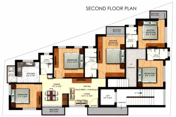 Images for Cluster Plan of Bluewall Tulay Residency
