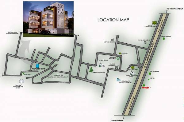 Images for Location Plan of Bluewall Tulay Residency