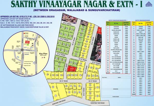 Images for Layout Plan of Sakthi Sakthy Vinaayagar Nagar and Extension I
