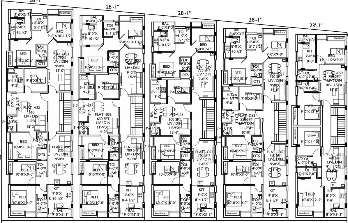 Images for Cluster Plan of Rahul Penta Garden