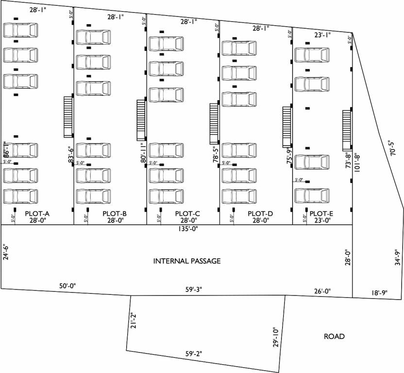 Images for Cluster Plan of Rahul Penta Garden