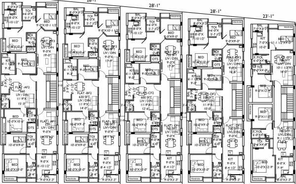 Images for Cluster Plan of Rahul Penta Garden