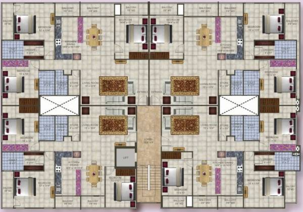 Images for Cluster Plan of Shri Krishna Central Arc Images for Cluster Plan of Shri Krishna Central Arc