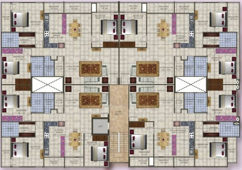 Images for Cluster Plan of Shri Krishna Central Arc