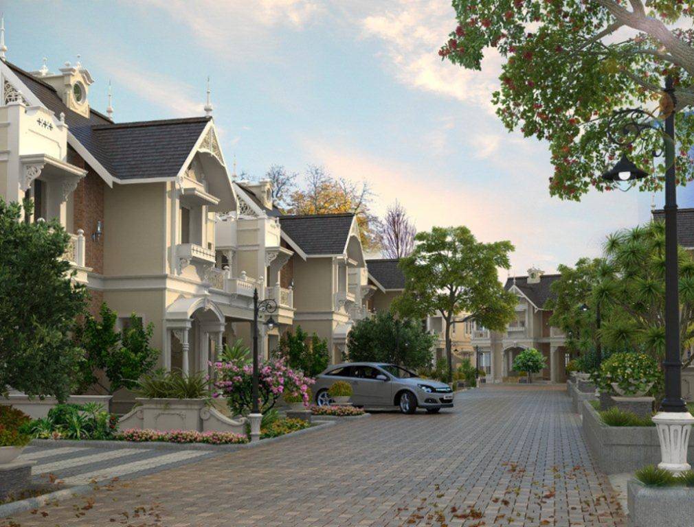 Images for Elevation of Travancore Grand County Neoclassic Villas