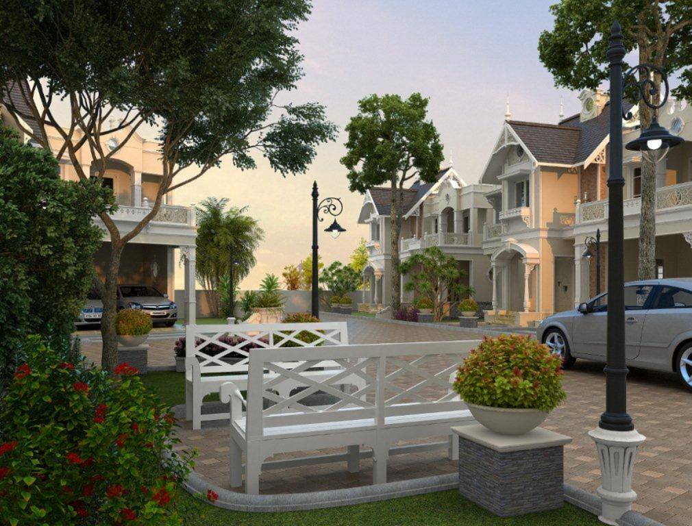 Images for Elevation of Travancore Grand County Neoclassic Villas