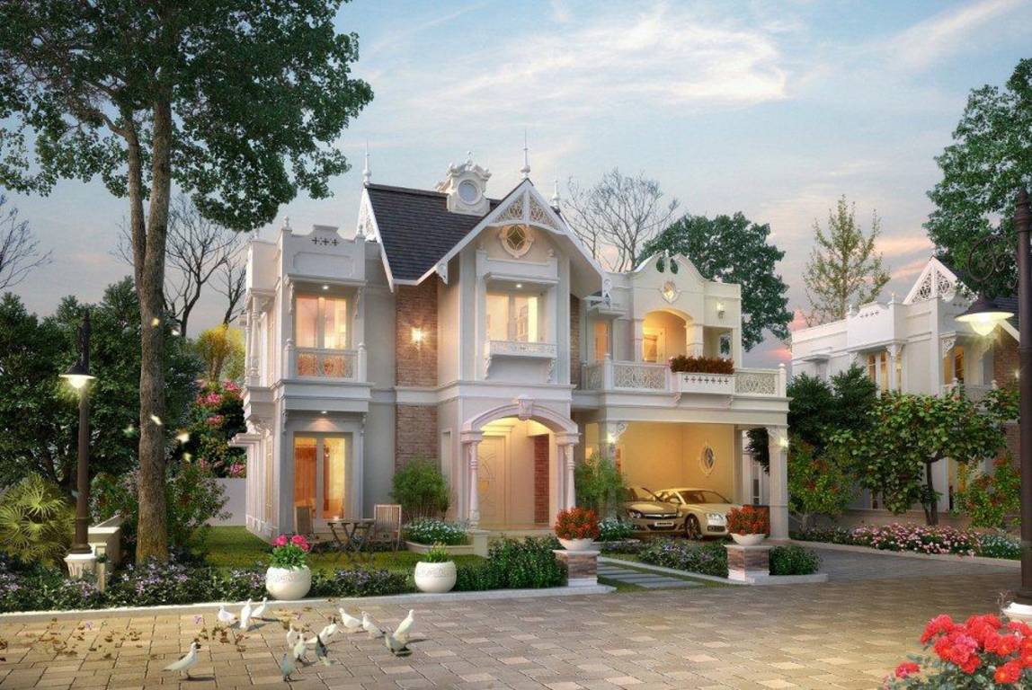 Images for Elevation of Travancore Grand County Neoclassic Villas