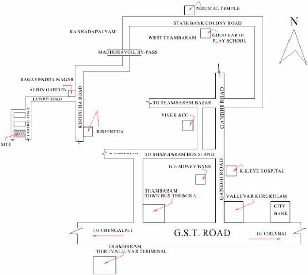 Images for Location Plan of Kasi Albin Garden Extension