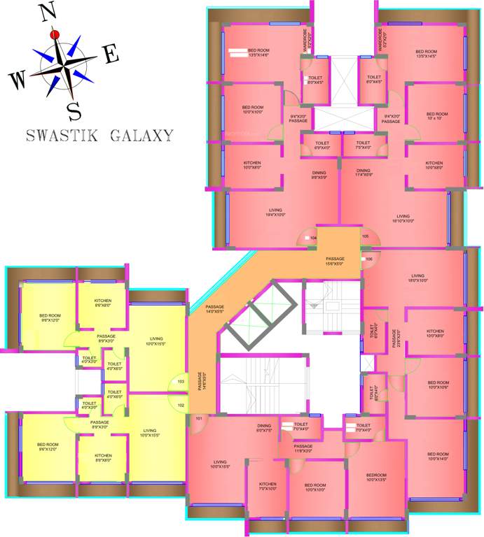  swastik galaxy Images for Cluster Plan of Swastik Swastik Galaxy