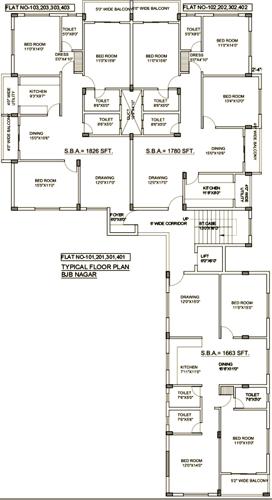 Images for Cluster Plan of Lifestyle Prahalad Residency