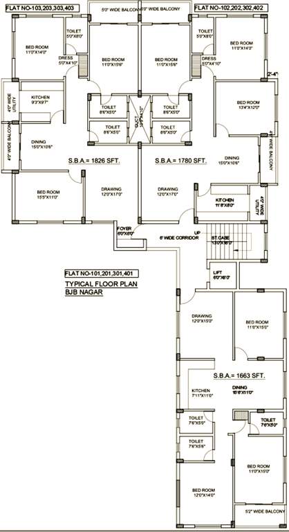 Images for Cluster Plan of Lifestyle Prahalad Residency