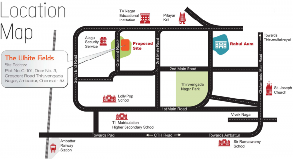 Images for Location Plan of Rahul The White Fields