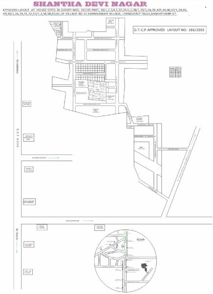 Images for Layout Plan of Kasi Shantha Devi Nagar