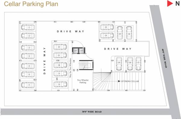 Images for Cluster Plan of Pratyusha Sree Sai Brindavanam