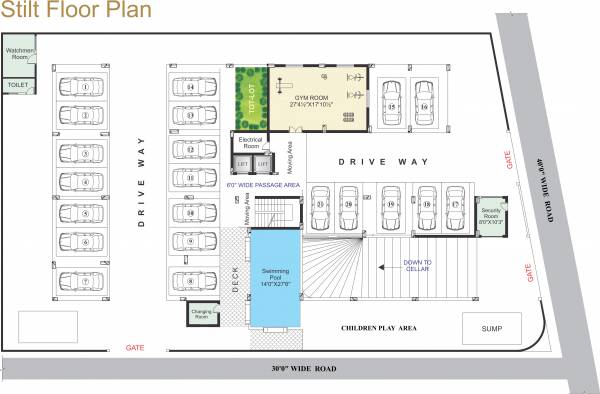 Images for Cluster Plan of Pratyusha Sree Sai Brindavanam