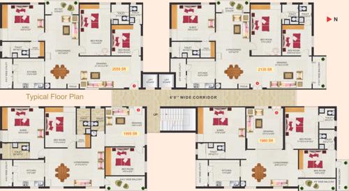 Images for Cluster Plan of Pratyusha Sree Sai Brindavanam