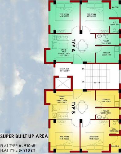 Images for Cluster Plan of Swastik Dreamz Daffodil