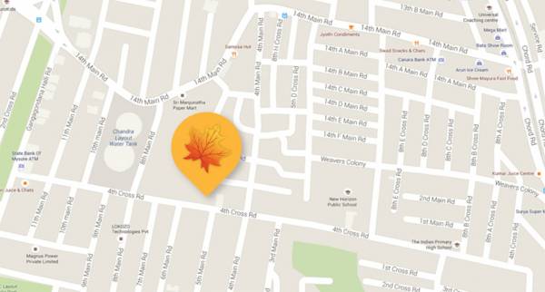 Images for Location Plan of Tirumala Aarna Oaks