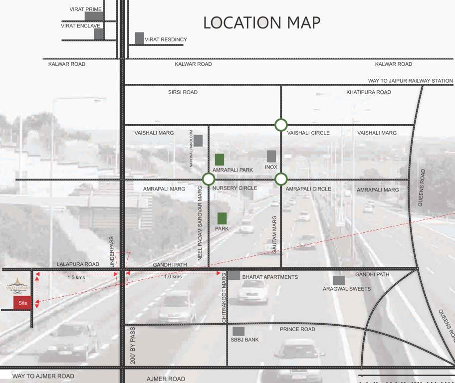 Images for Location Plan of Virat Elegant