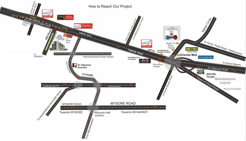  kamala-residency Images for Location Plan of Mega Kamala Residency