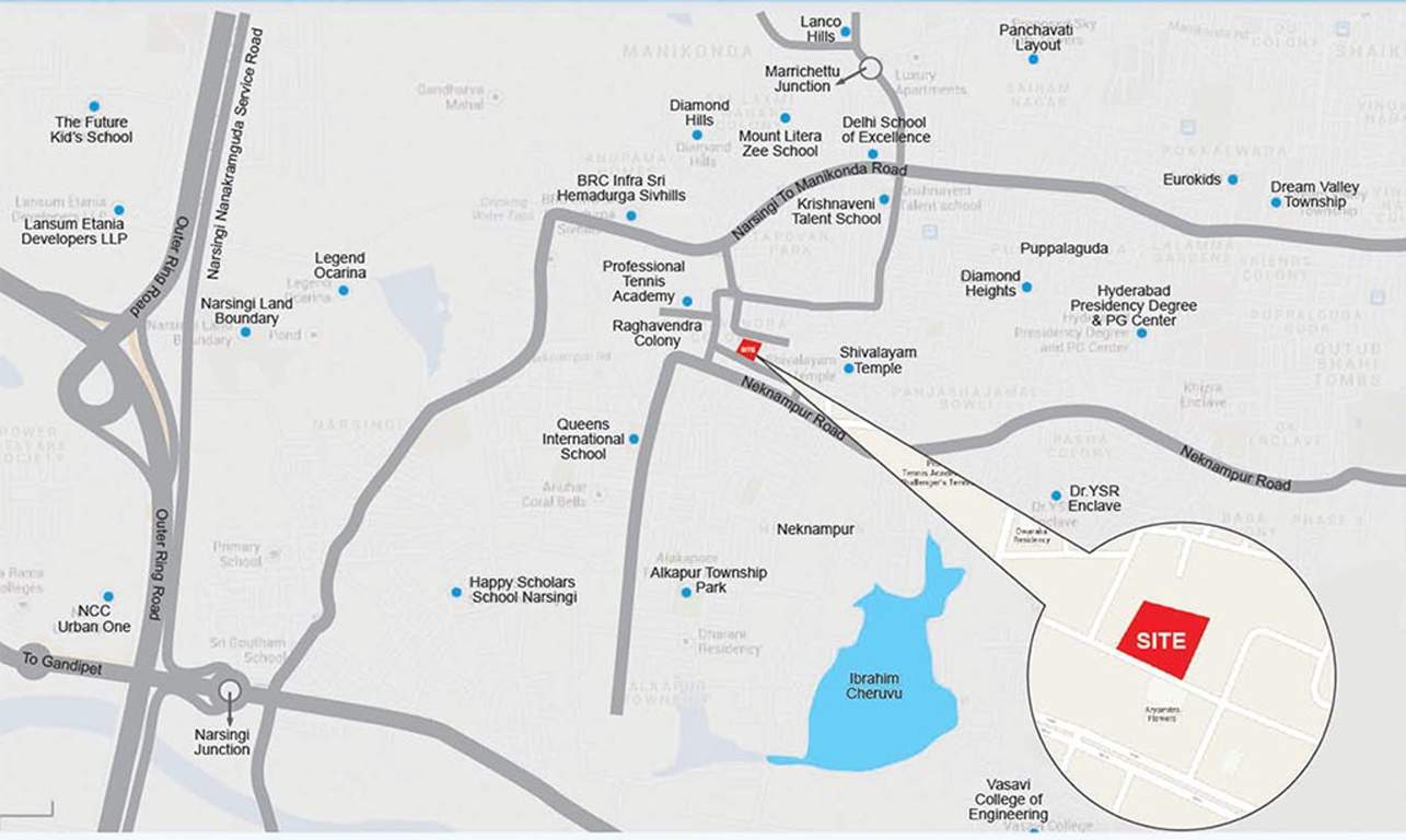  greens Images for Location Plan of Shubham Builders and Developers Greens