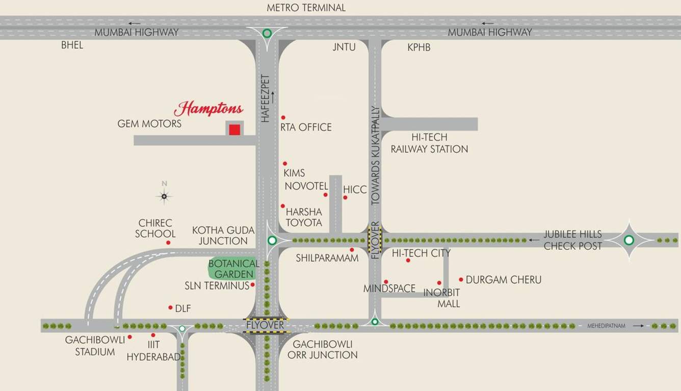 hamptons Images for Location Plan of ARK Hamptons