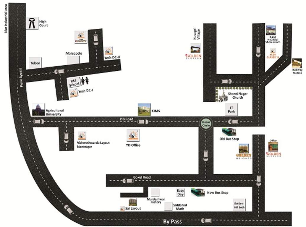  classic phase ii Images for Location Plan of Yesh Classic Phase II