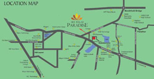  paradise Images for Location Plan of Sri Balaji Builders Paradise