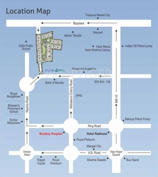 Images for Location Plan of Sunil Ocean Park Images for Location Plan of Sunil Ocean Park