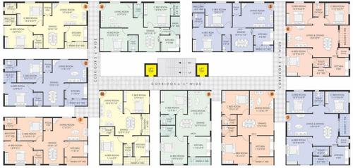  polygon Images for Cluster Plan of Udaya Heights Polygon