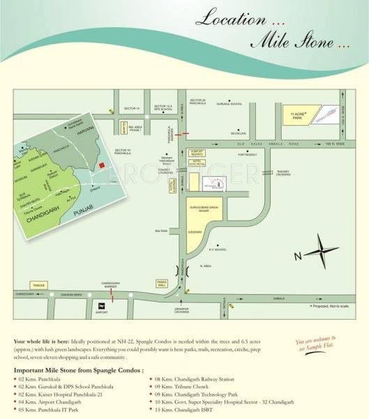 Images for Location Plan of Sandwoods Spangle Condos