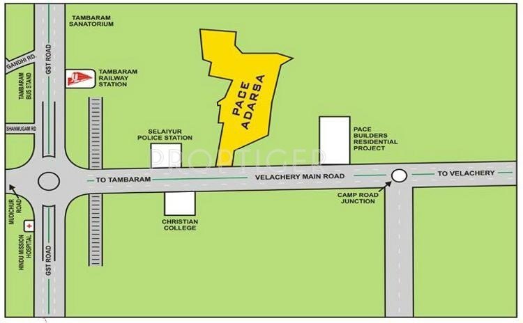  adarsa Images for Location Plan of Pace Adarsa