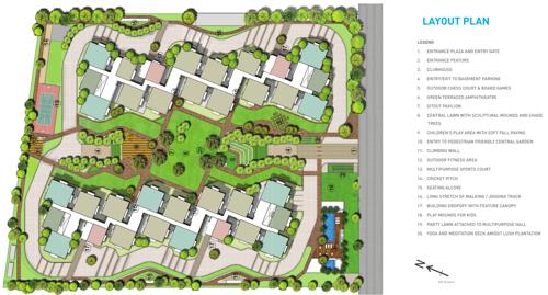 Images for Layout Plan of Kalpataru Residency residency Images for Layout Plan of Kalpataru Residency