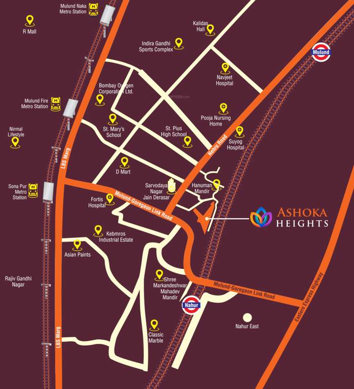  ashoka heights Location Plan
