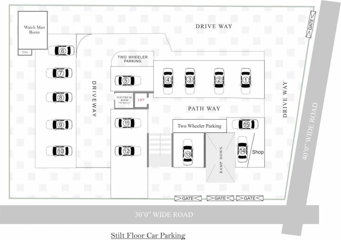 Images for Cluster Plan of Pratyusha Developers Meadows