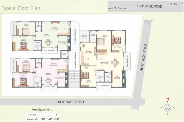Images for Cluster Plan of Pratyusha Developers Meadows Images for Cluster Plan of Pratyusha Developers Meadows