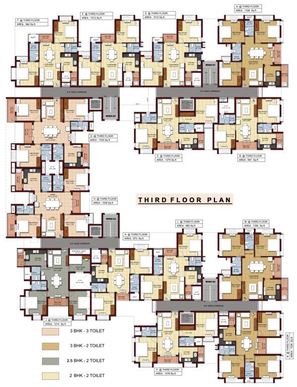 emerald Images for Cluster Plan of Rajkham Emerald