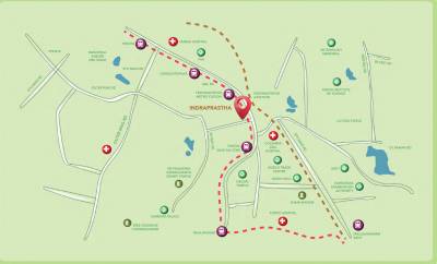  zen-indraprastha-by-pratham Location Plan