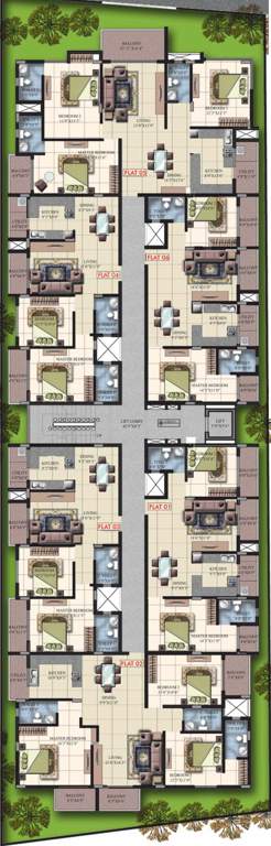  punnami bliss Images for Cluster Plan of DBS Punnami Bliss