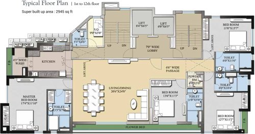 Images for Cluster Plan of Diamond 12 Diamonds