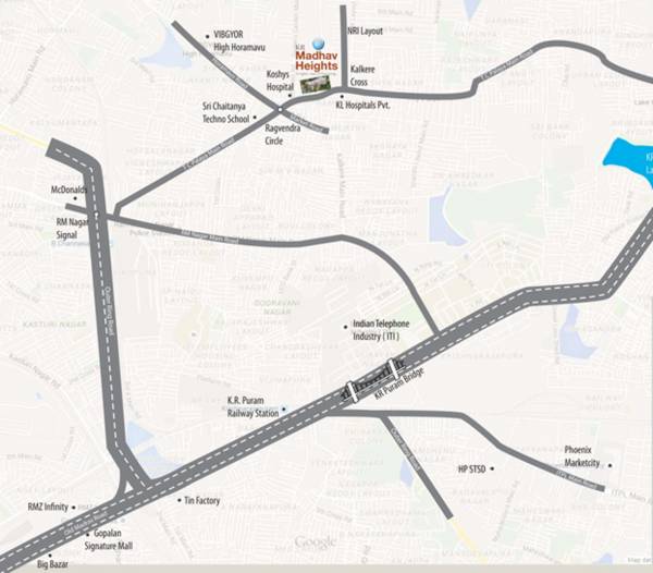 Images for Location Plan of KR Madhav Heights Images for Location Plan of KR Madhav Heights