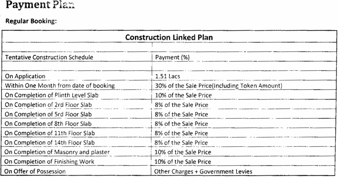 Images for Payment Plan of Kavisha Celebrations Payment Plan