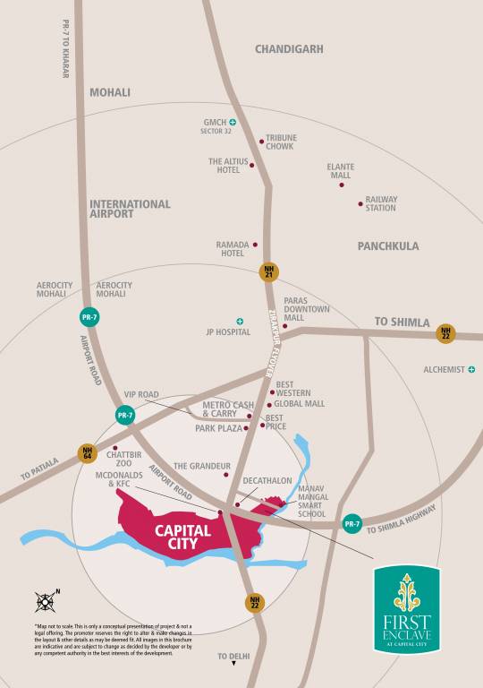 Images for Location Plan of Shipra First Enclave