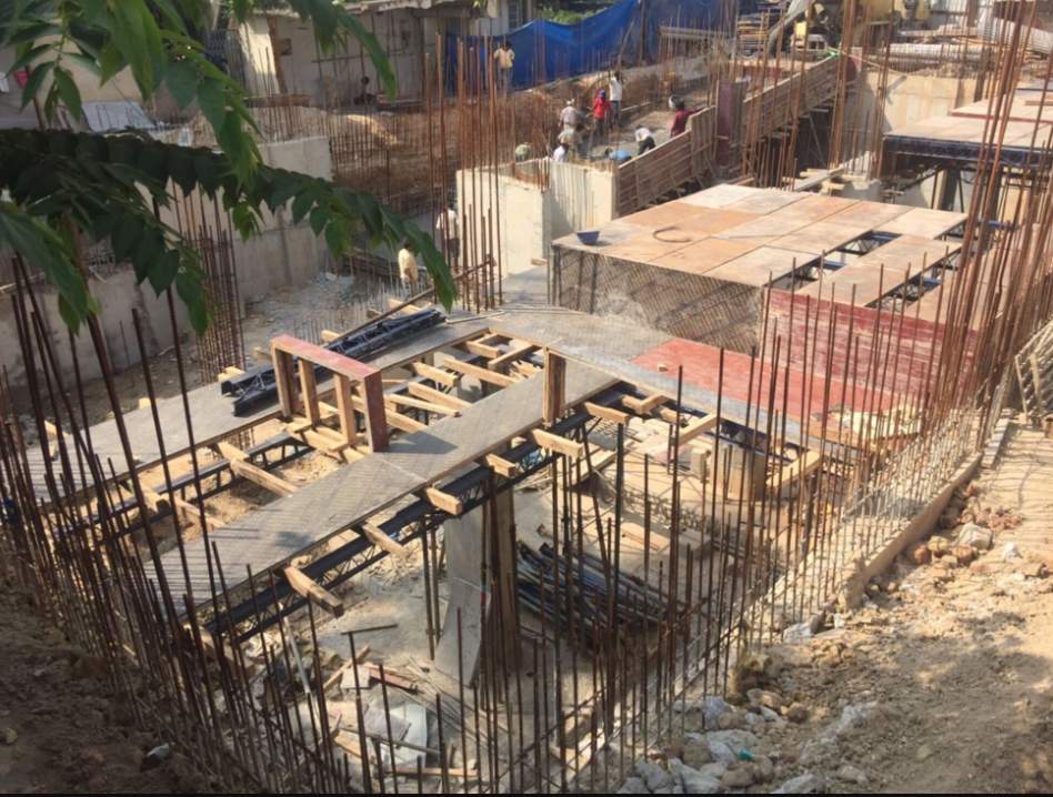  garden terrace Construction Status June 25