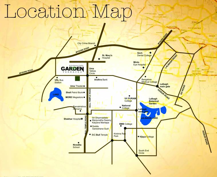 Images for Location Plan of Dhammanagi Garden Terrace