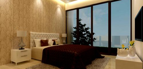 Bedroom garden-terrace Bedroom